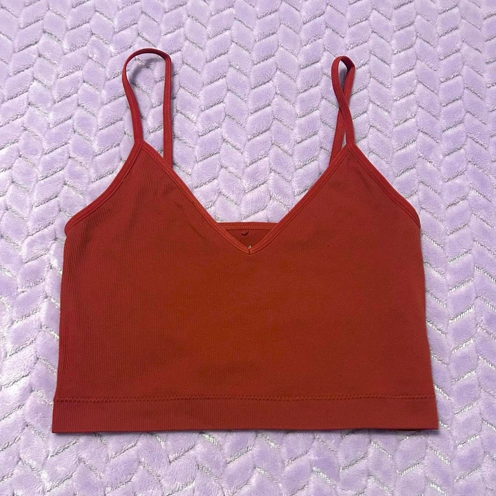 Garage Scarlet Strappy Crop Top
